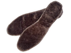 Australian Sheepskin Insoles for UGG Boots/Slippers/Shoes - Brown (Flexible Warm & Soft)