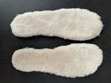 Australian Sheepskin Insoles for UGG Boots Slippers Shoes Flexible Warm & Soft - Cream