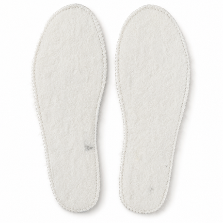 Australian Sheepskin Insoles for UGG Boots/Slippers/Shoes - Cream (Flexible Warm & Soft)