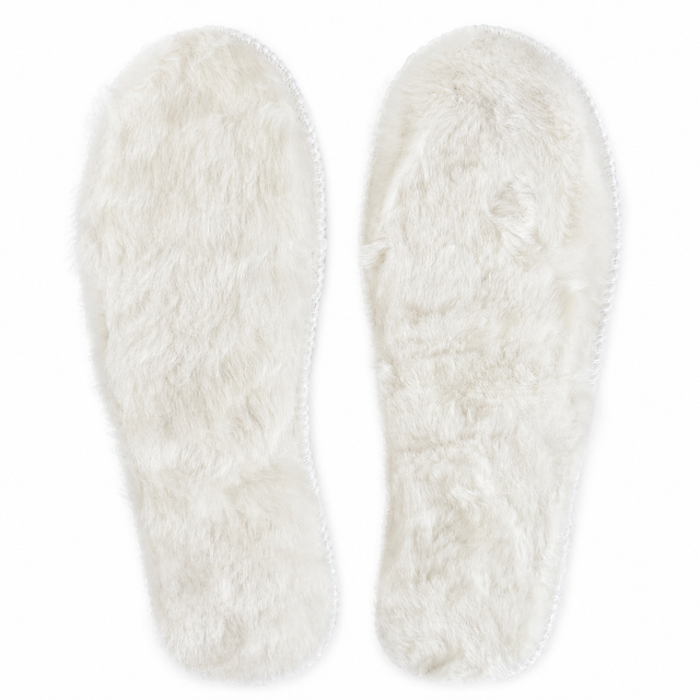 Australian Sheepskin Insoles for UGG Boots/Slippers/Shoes - Cream (Flexible Warm & Soft)
