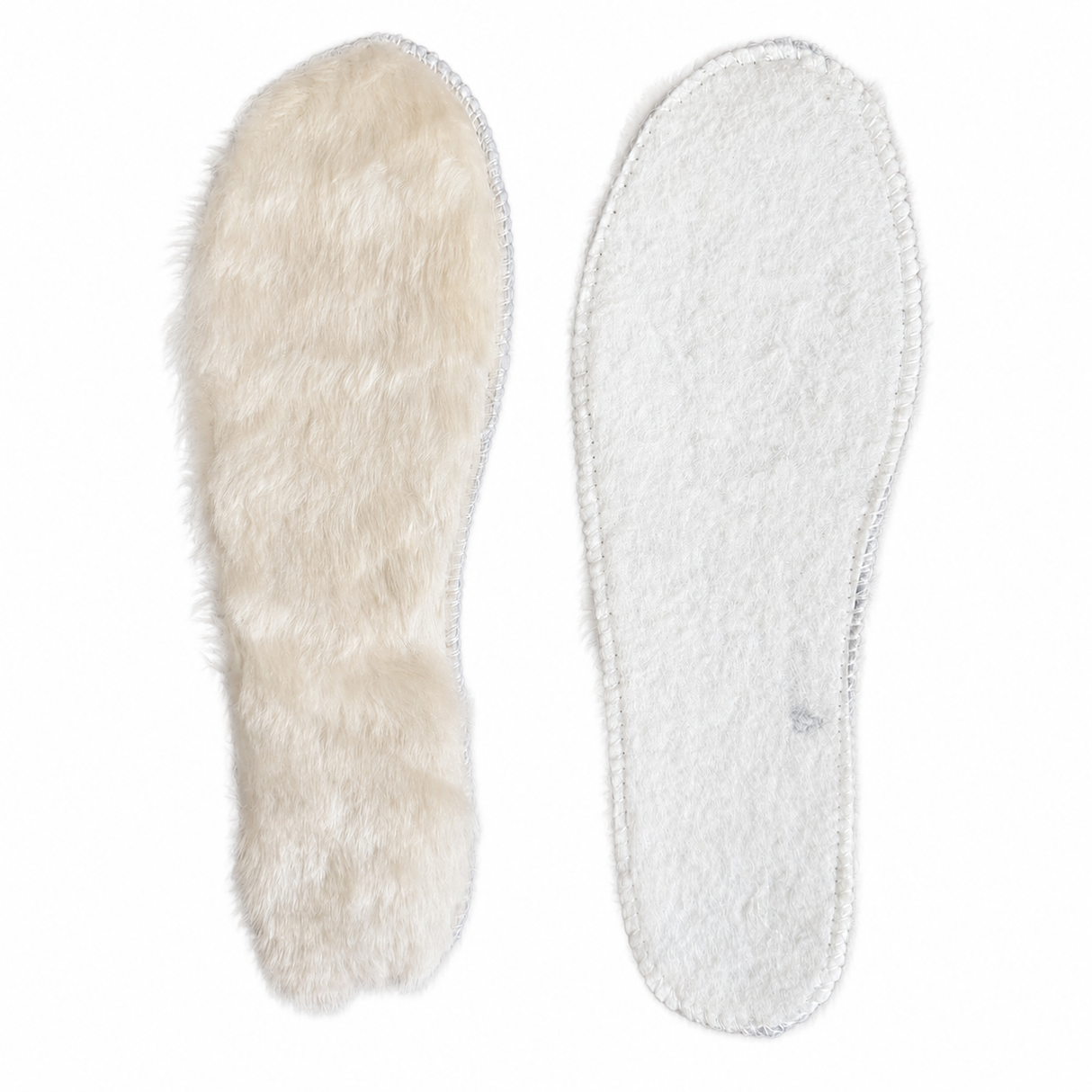 Australian Sheepskin Insoles for UGG Boots/Slippers/Shoes - Cream (Flexible Warm & Soft)