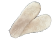 Australian Sheepskin Insoles for UGG Boots Slippers Shoes Flexible Warm & Soft - Cream