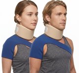 Shoulder Support Brace + Cervical Collar Neck Foam Brace - Compression Relief