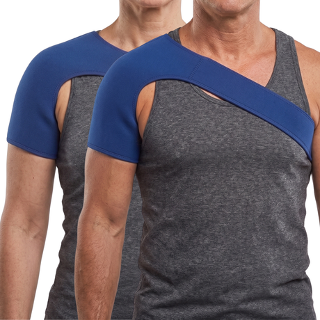 Shoulder Support Brace Posture Belt w/ Strap - Compression Relief