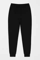 Womens Thermal Cotton Pants Long Janes John Bottoms Underwear in Black