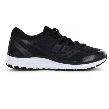 Saucony Guide ISO 2 Kids Youth Sneakers - Black/White (Medium Width Shoes/Runners)