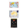 3-Pack "World Explorers" Educational Posters  - A2 Size (Printed in Australia)