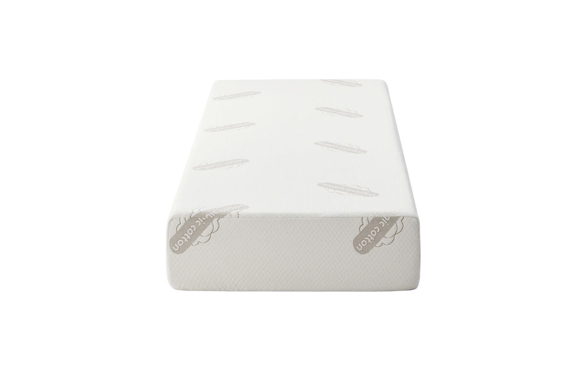 Premium Half Queen Memory Foam Mattress w/ Organic Cotton Fabric