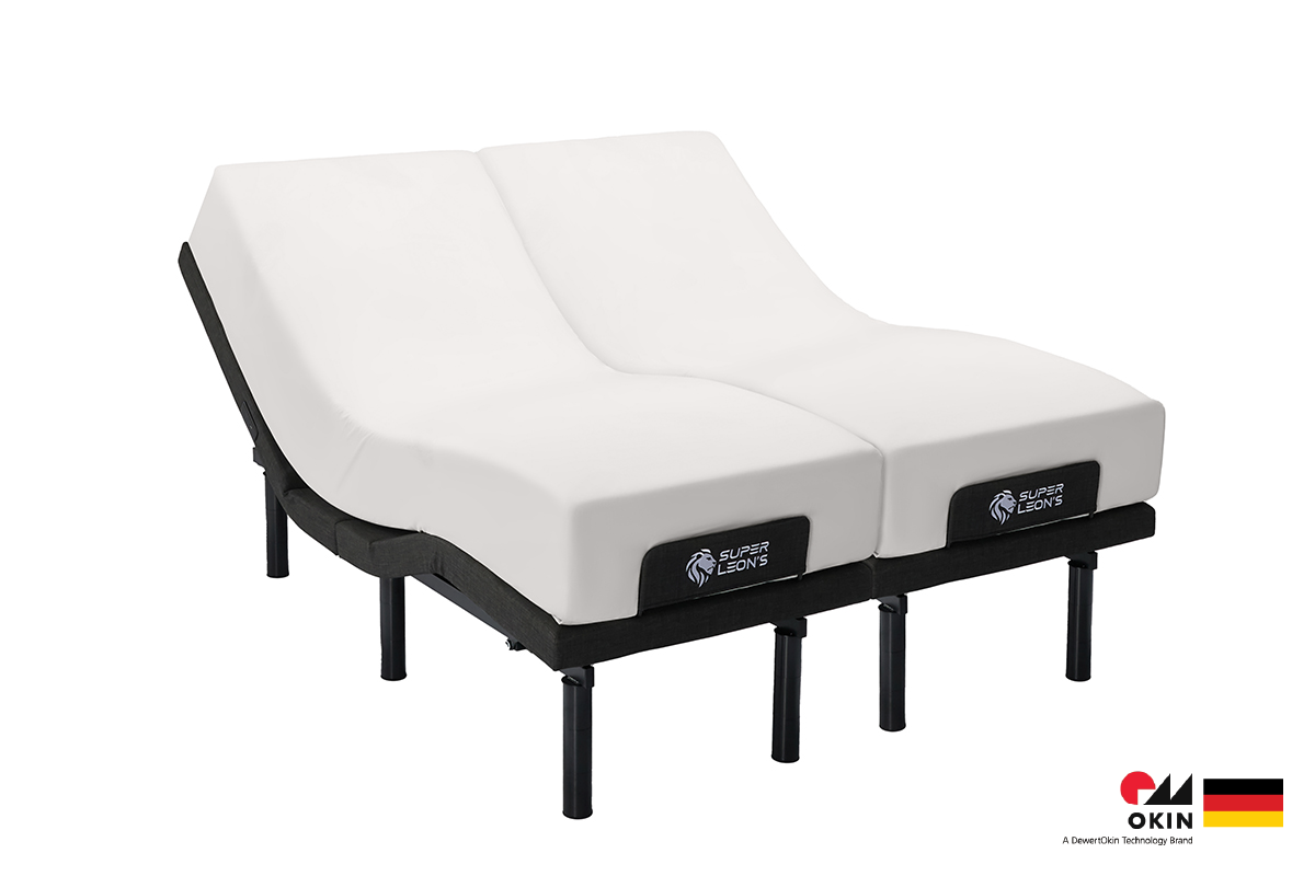 2x Electric Adjustable Bed Bases & 2x Premium Memory Foam Mattresses - Half Queen (4pcs Set)
