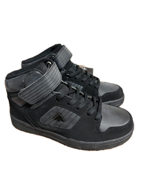 Aerosport High Top Youth Kids Running Shoes Sneakers Runners - Black