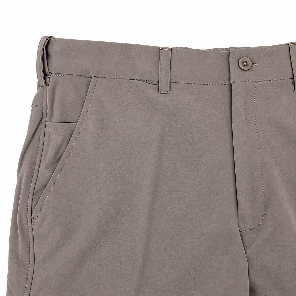 Sporte Leisure Mens Dri-Sporte Tech Trouser Pants Adjustable Waistband in Pebble