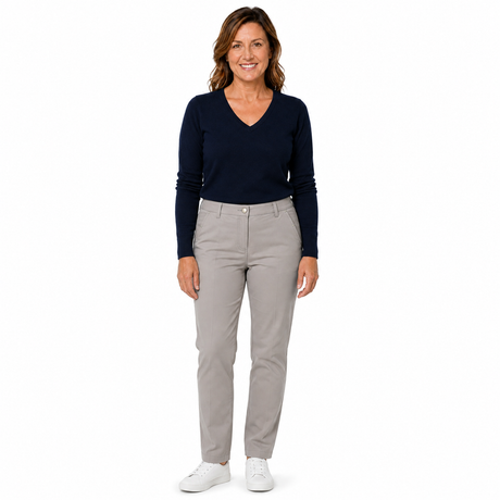 Sporte Leisure Womens Dri-Sporte Stretch Tech Pants - Chrome (Trousers)