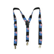 Mens Suspenders Braces Adjustable Strong Clip On Elastic Formal Wedding Slim - Australia Flag