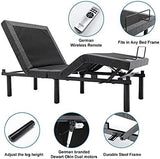 Electric Queen Adjustable Bed Frame & Memory Foam Mattress Set (Zero Gravity & Dual Motors)