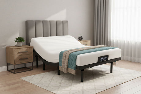 Electric Queen Adjustable Bed Frame & Memory Foam Mattress Set (Zero Gravity & Dual Motors)