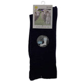 1 Pair Merino Wool Loose Top Thermal Socks - Navy (Diabetic Circulation)
