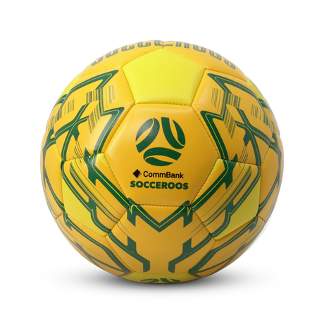 Summit Australia Socceroos Heritage Soccer Ball Size 5 - Officially Licensed
