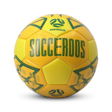 Summit Australia Socceroos Heritage Soccer Ball Size 5 - Officially Licensed