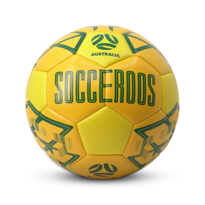 Summit Australia Socceroos Heritage Soccer Ball Size 5 - Officially Licensed