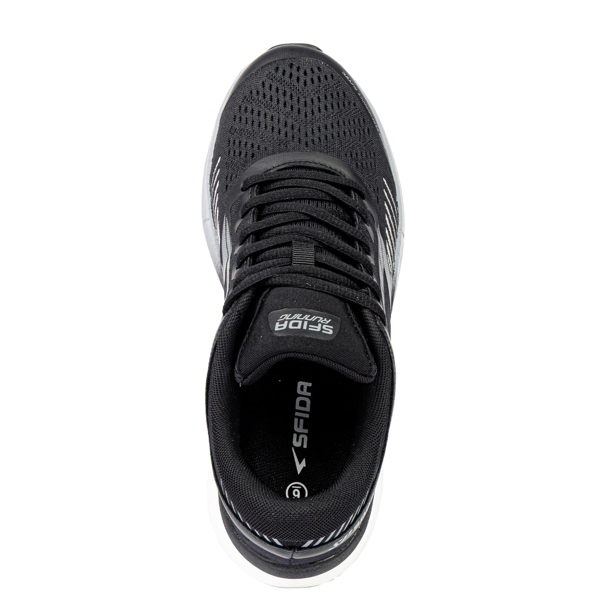 Sfida SP9000 Womens Runners - Black/Grey (Running Shoes/Sneakers)