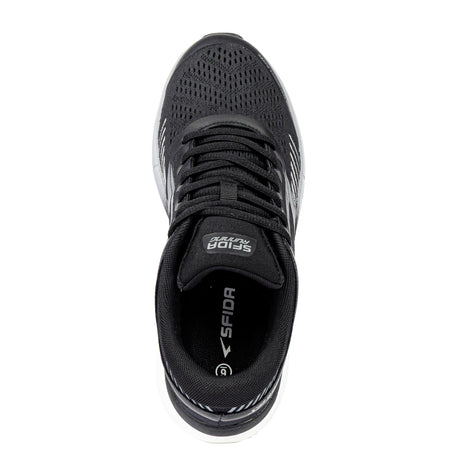 Sfida SP9000 Womens Runners - Black/Grey (Running Shoes/Sneakers)