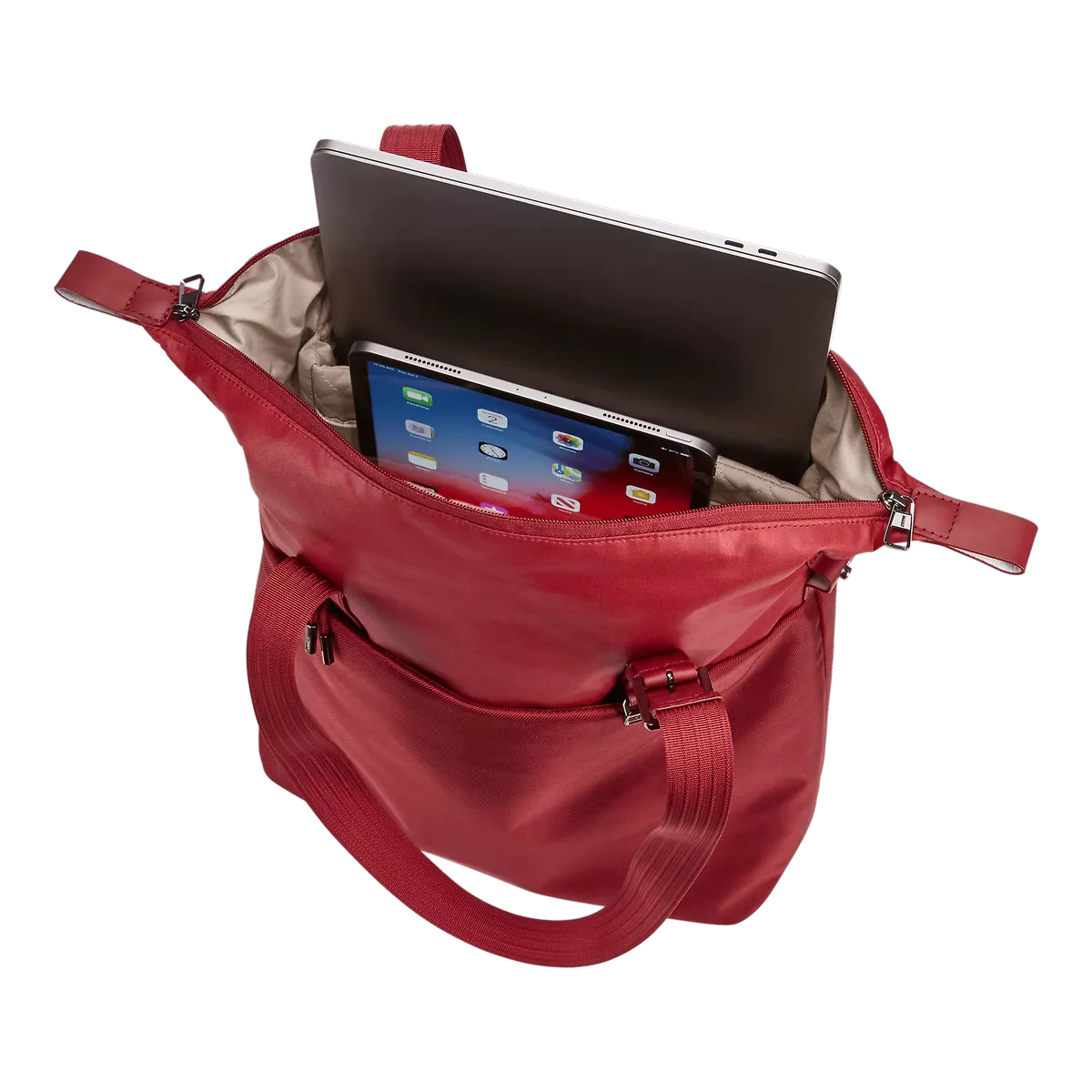 Thule 15L Spira Vertical Tote Travel Bag - Rio Red (w/Laptop & Tablet Sleeve)