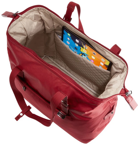 Thule 37L Spira Weekender Duffle Travel Bag - Rio Red (Overnight Tote Bag)