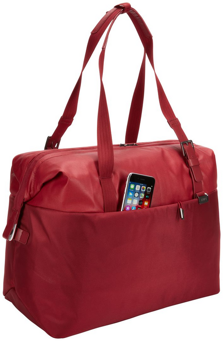 Thule 37L Spira Weekender Duffle Travel Bag - Rio Red (Overnight Tote Bag)