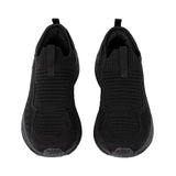 Sfida Sportif Mens Knit Lifestyle Sneakers - Black/Black (Casual Shoes)