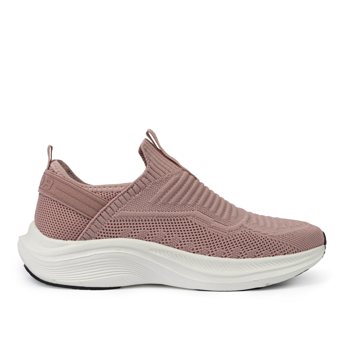 Sfida Sportif Womens Knit Lifestyle Sneakers - Blush (Casual Shoes) - BLUSH