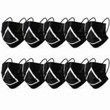 10x Squid Game Triangle Disposable Face Masks - 3 Ply (Dust & Air Filter)