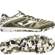 Joma Super Regate 823 Indoor Futsal Shoes Football Boots in Camo/Dark Green - EU 44.5