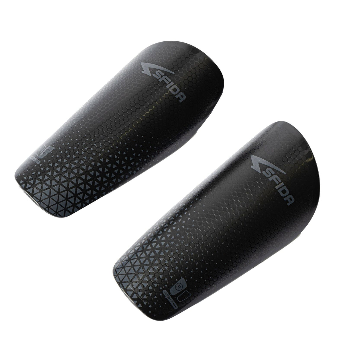 Sfida Soccer Slip-In Shinguard - Black/Grey (Football/Futsal)