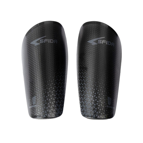 Sfida Slip-in Soccer Football Futsal Shinguard in Black/Grey