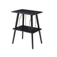 Crosley Manchester Turntable Stand - Hardwood Entertainment Stand - Black