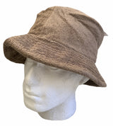 Stingy Brim Terry Towelling Bucket Hat Daggy Fishing Camping Lad Cap 100% COTTON