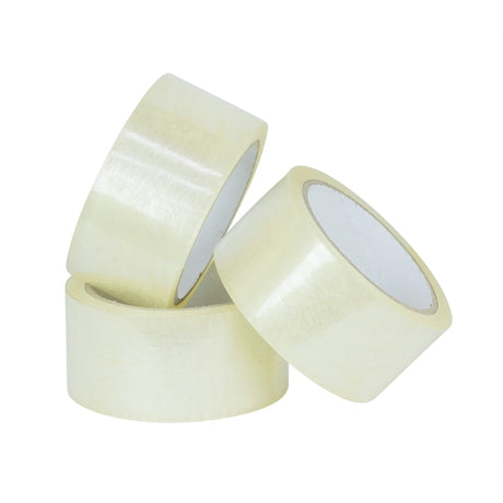 10 Rolls Heavy Duty Packing Tape Bulk Pack - Extra Strong 52 Microns Packaging (48mm x 70m)