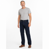 Commanche Classic Mens Easy Fit Straight Leg Jeans - Dark Blue (Original Denim)