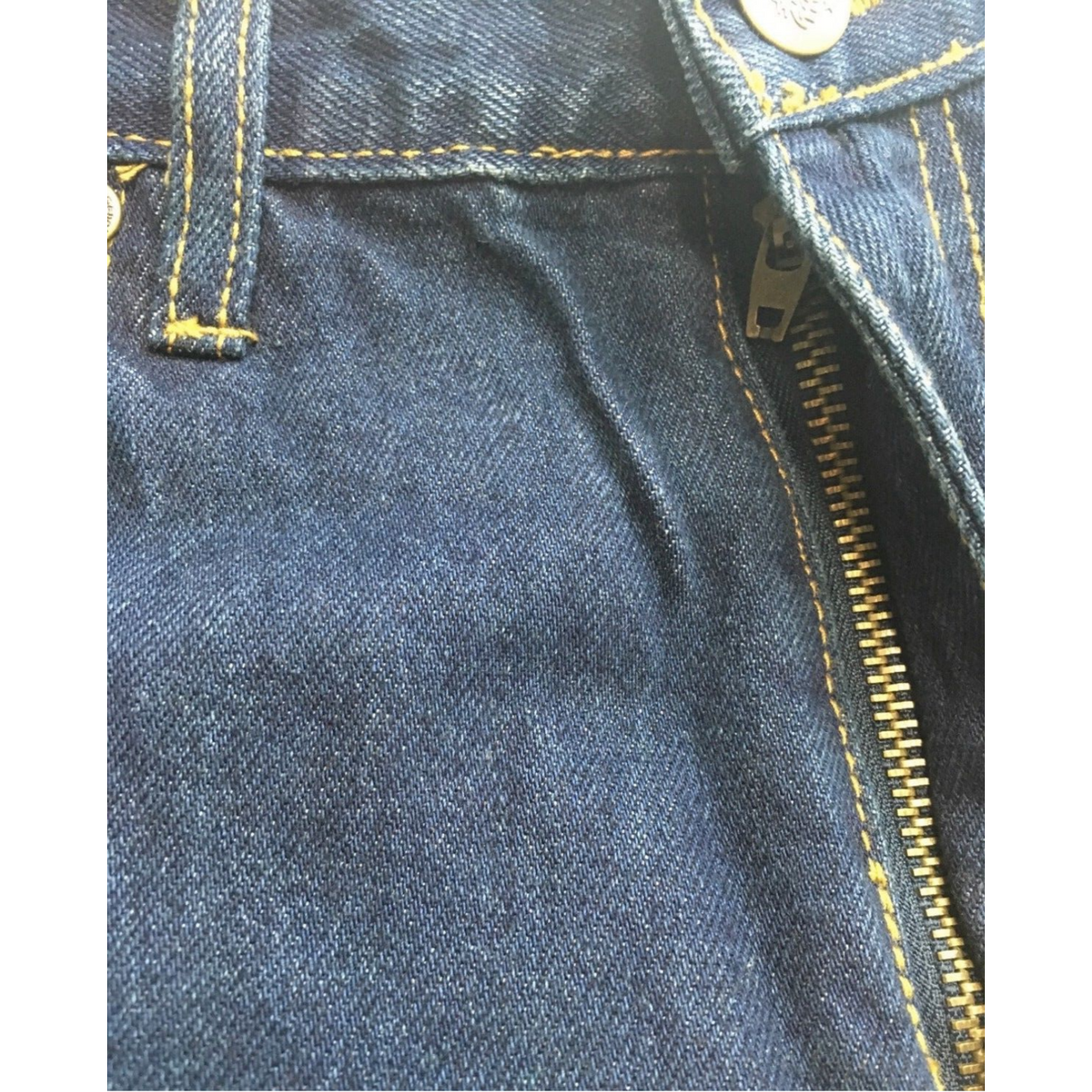 Commanche Classic Mens Easy Fit Straight Leg Jeans - Dark Blue (Original Denim)
