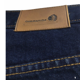 Commanche Classic Mens Easy Fit Straight Leg Jeans - Dark Blue (Original Denim)