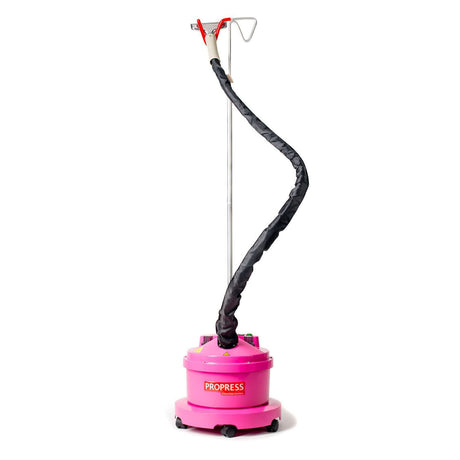 PROPRESS Garment Steamer PRO290 - Pink (Heavy Duty Professional Clothes Ironing)