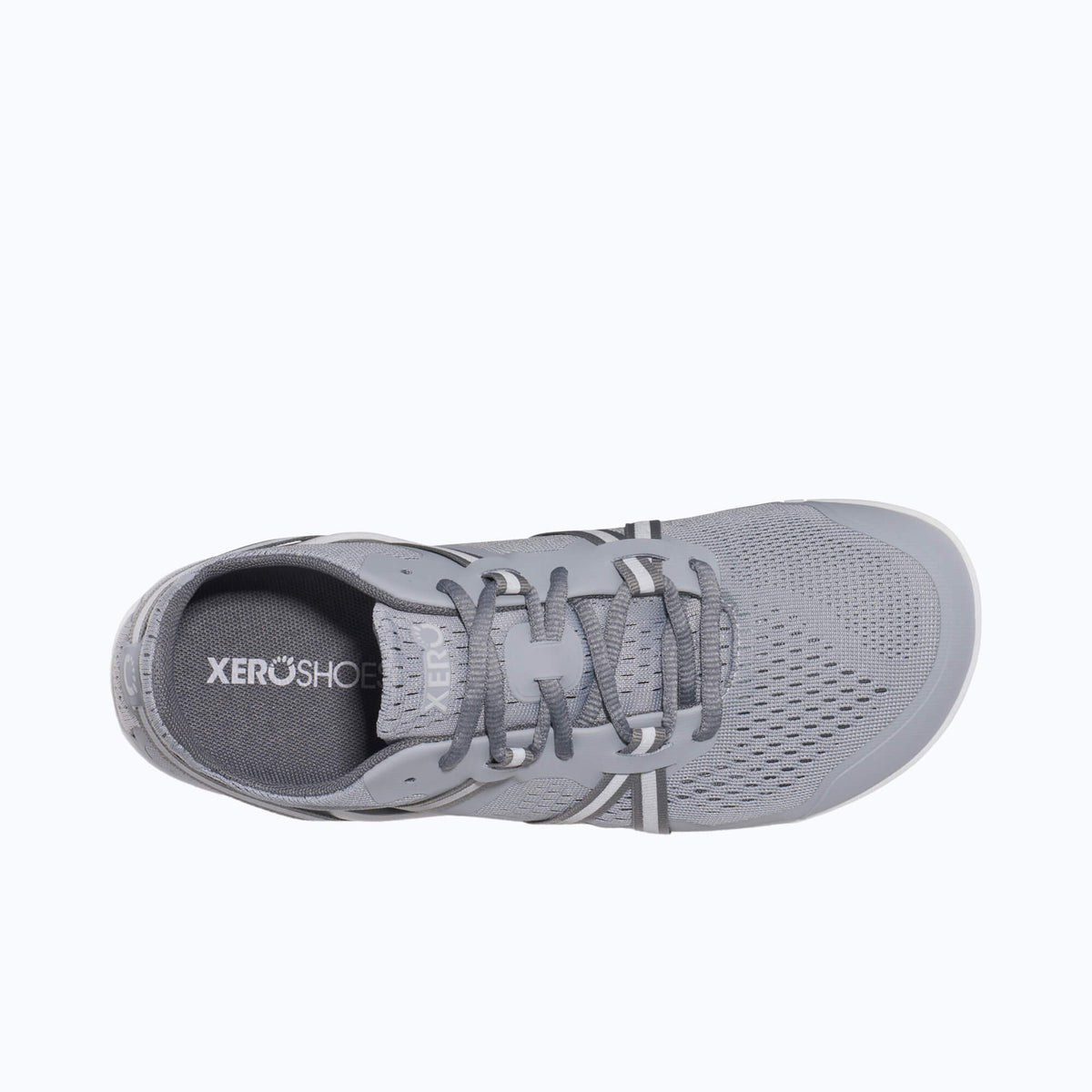Xero Womens Speed Force II Barefoot Running Shoes - Alloy/Silver (Zero Drop Sneakers/Runners)