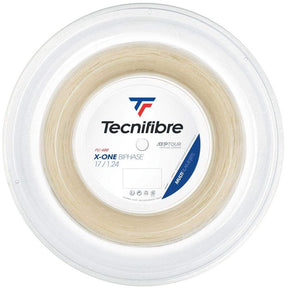Tecnifibre X-One Biophase 1.24/17 Multifilament  Tennis String Reel 200m Set in Natural (Made in France)