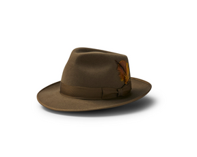 Akubra Script Stylemaster Mens Hat - Acorn Fawn (Made in Australia)