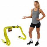 Pack of 4 Agility Training Hurdles - Soccer/Football/Athletics - 30cm Height