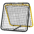Summit Soccer Net Rebounder Football Goal Net for Multi-Sports Training in Black/Yellow