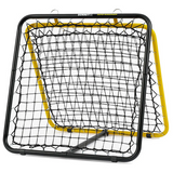 Summit Soccer Net Rebounder Football Goal Net for Multi-Sports Training in Black/Yellow