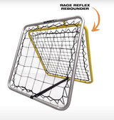 Summit Double Sided Rapid Reflex Rebounder Net 74 x 74cm w/ Small & Large Mesh Sides