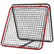 Rapid Rebounder Max 93x93cm Dual Sided Training Net Adjustable Angles Portable