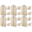 6x Suit Cover Garment Bag Bulk Pack - Mesh (Jacket & Coat Storage Protector)